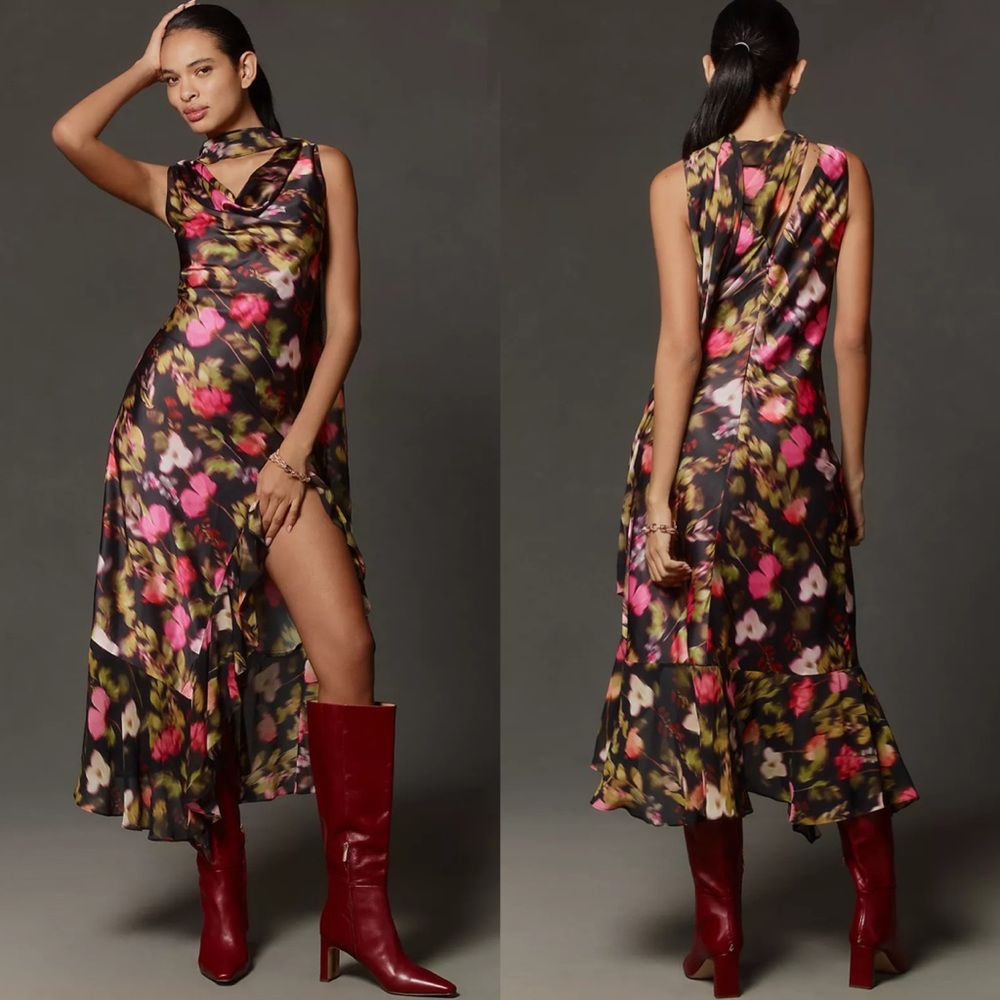 Anthropologie En Saison Maura Midi Dress